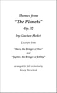 Themes From The Planets Orchestra sheet music cover